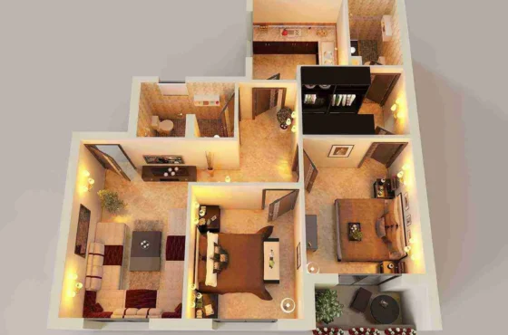 Appartement 78 m²