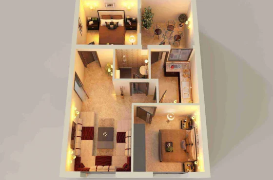 Appartement 70 m²